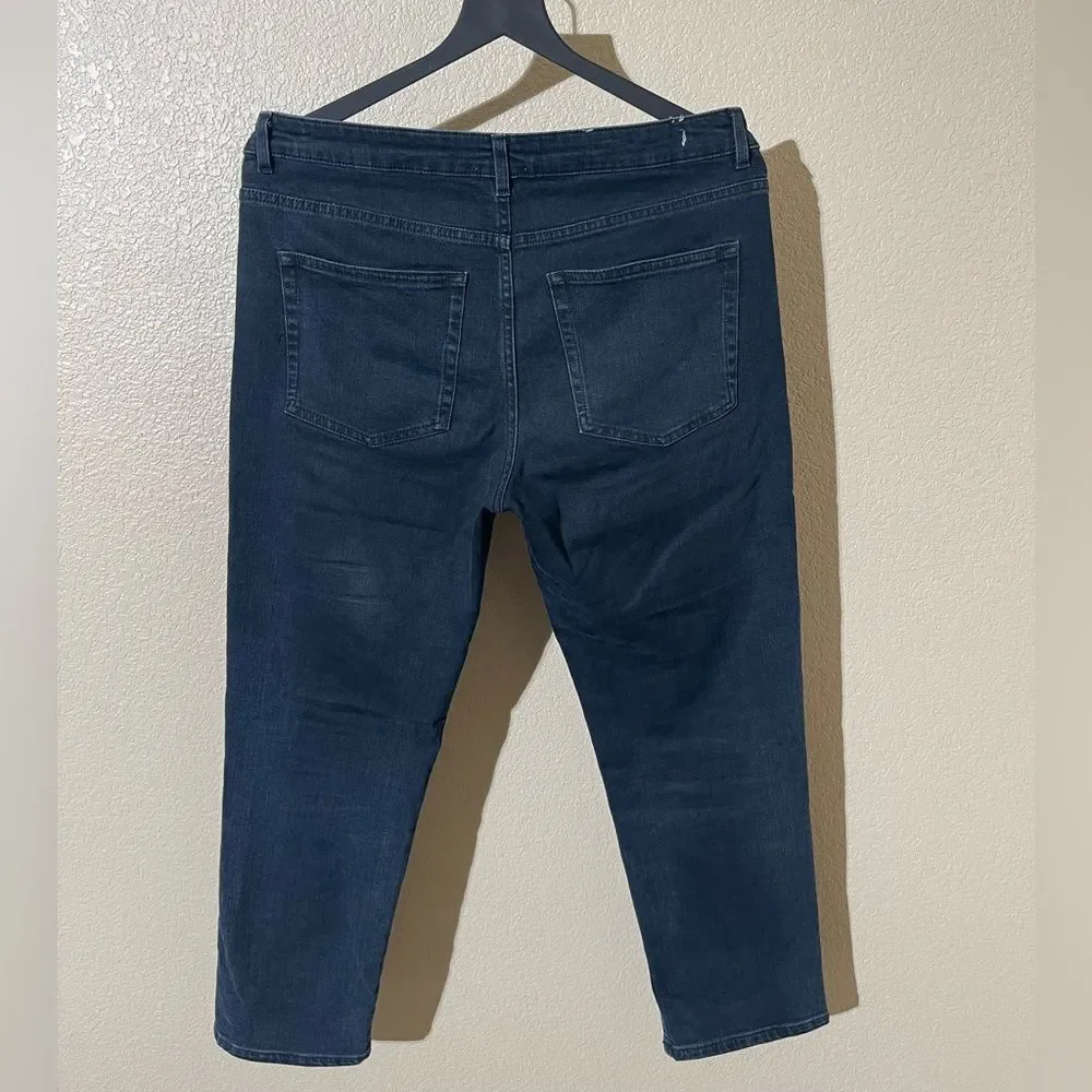 Acne Men's Deep Blue Skinny Jeans